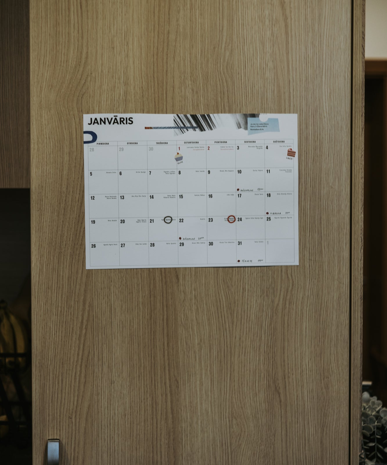 2026 Wall calendar