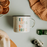 Enamelware mug | ESI DROSMĪGS