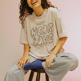 oversized T-Shirt | WEAR LOVE